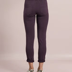 D.E.C.K By Decollage - Zip Pocket Joggers- Mulberry - Wildvine Clothing, Spalding, Lincolnshire