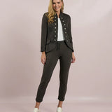 D.E.C.K By Decollage - Zip Pocket Joggers- Mulberry - Wildvine Clothing, Spalding, Lincolnshire