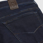 MEYER M5 Mens Jeans – 9-6288 Super Stretch Dark Denim – Modern Fit - Dark Blue - Wildvine Clothing, Spalding, Lincolnshire