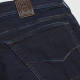 MEYER M5 Mens Jeans – 9-6288 Super Stretch Dark Denim – Modern Fit - Dark Blue - Wildvine Clothing, Spalding, Lincolnshire