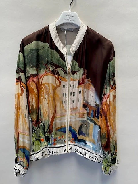 D.E.C.K By Decollage - Bomber Jacket - Scenic Choko - Wildvine Clothing, Spalding, Lincolnshire