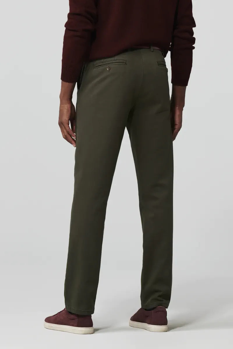 MEYER Oslo Mens Trousers – 9-316 Luxury Cotton Chinos - Modern Fit – Laurel - Wildvine Clothing, Spalding, Lincolnshire