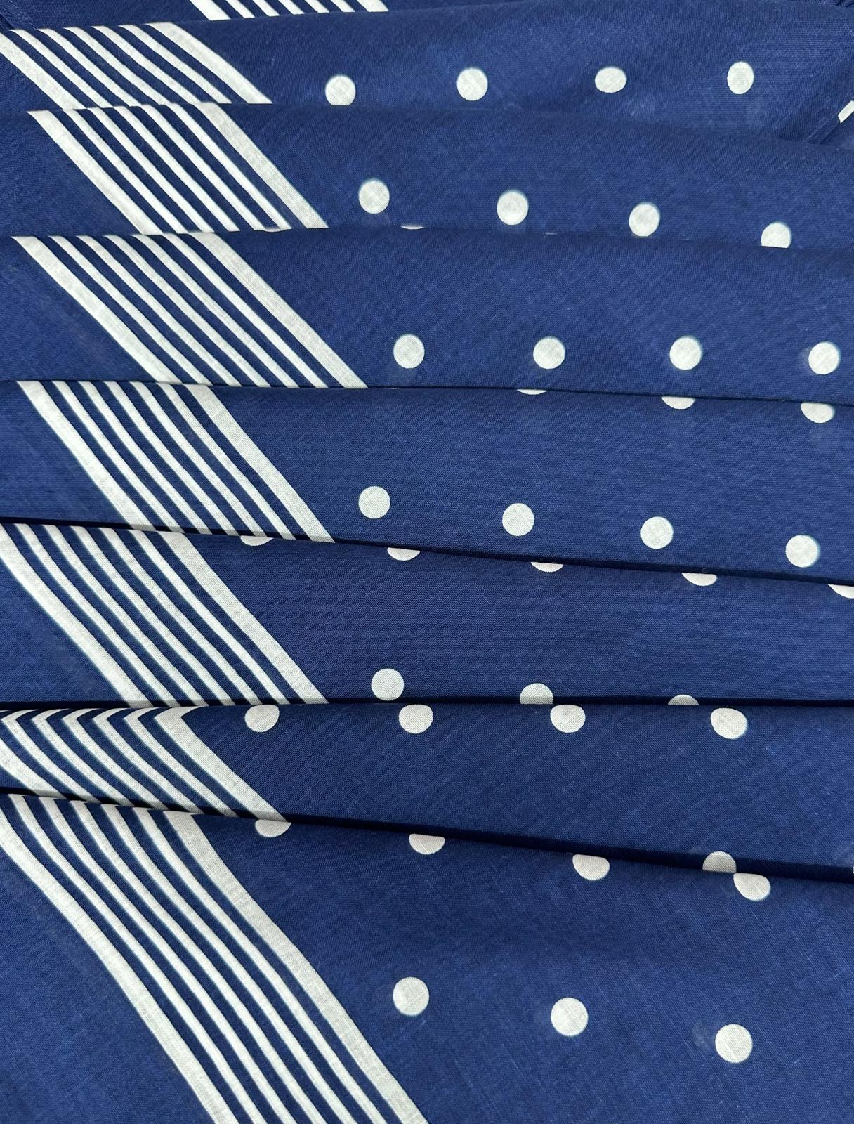 Le Chateau - Mens - Luxury Handkerciefs - Bandanas x1 Blue - Wildvine Clothing, Spalding, Lincolnshire