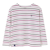 Lighthouse - Ladies Causeway II Top - Cranberry/Pink Stripe - Wildvine Clothing, Spalding, Lincolnshire