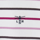 Lighthouse - Ladies Causeway II Top - Cranberry/Pink Stripe - Wildvine Clothing, Spalding, Lincolnshire