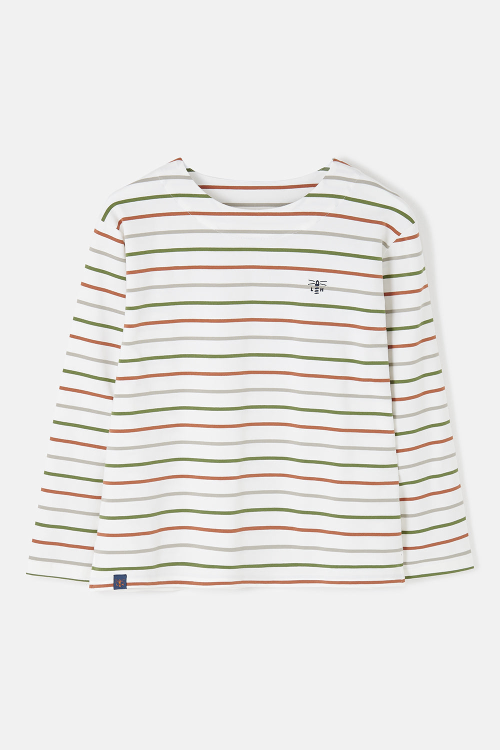 Lighthouse - Ladies Causeway II Top - Sea Kelp/Rust Stripe - Wildvine Clothing, Spalding, Lincolnshire