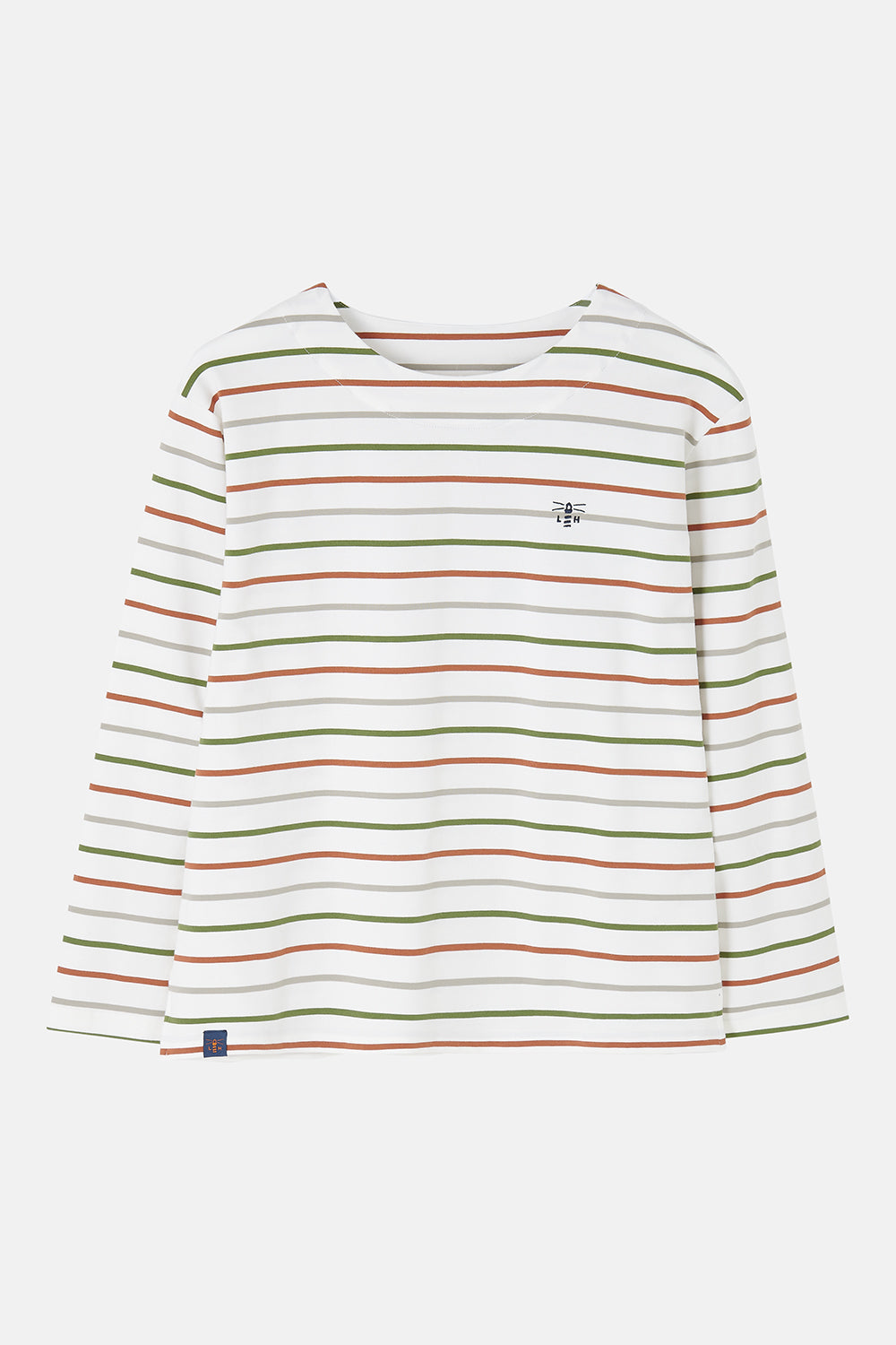 Lighthouse - Ladies Causeway II Top - Sea Kelp/Rust Stripe - Wildvine Clothing, Spalding, Lincolnshire