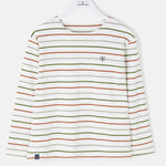 Lighthouse - Ladies Causeway II Top - Sea Kelp/Rust Stripe - Wildvine Clothing, Spalding, Lincolnshire