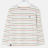 Lighthouse - Ladies Causeway II Top - Sea Kelp/Rust Stripe - Wildvine Clothing, Spalding, Lincolnshire