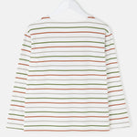 Lighthouse - Ladies Causeway II Top - Sea Kelp/Rust Stripe - Wildvine Clothing, Spalding, Lincolnshire