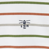 Lighthouse - Ladies Causeway II Top - Sea Kelp/Rust Stripe - Wildvine Clothing, Spalding, Lincolnshire