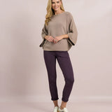 D.E.C.K. by Decollage Ladies V-Neck Classic Knit - Cream - Wildvine Clothing, Spalding, Lincolnshire