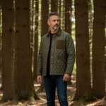 DG's Drifter - Mens - Calder Casual Coat - Dark Green - Wildvine Clothing, Spalding, Lincolnshire