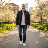 Douglas - Mens - Navy Kemp Casual Coat - Wildvine Clothing, Spalding, Lincolnshire