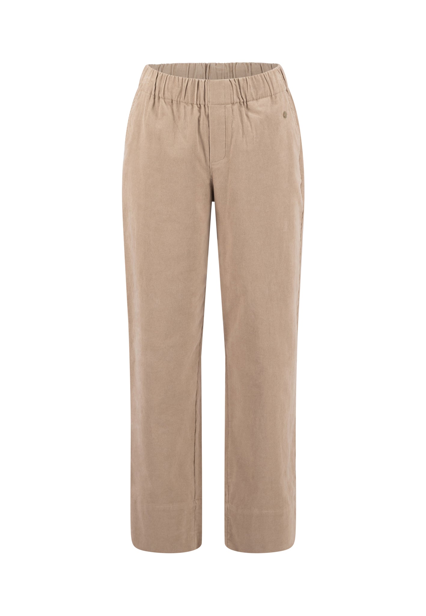 Fynch-Hatton - Ladies - Trousers - Wide - Fine Corduroy - Urban Taupe - 26094943 851 - Wildvine Clothing, Spalding, Lincolnshire