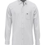 Fynch-Hatton Men's All Season Oxford Shirt – Navy Check - Wildvine Clothing, Spalding, Lincolnshire