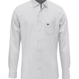 Fynch-Hatton Men's All Season Oxford Shirt – Navy Check - Wildvine Clothing, Spalding, Lincolnshire