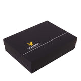 Lyle & Scott - Mens Brushed Scarf and Beanie Set - Jet Black - Z865 - Wildvine Clothing, Spalding, Lincolnshire