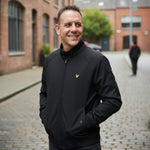 Lyle & Scott - Mens Cotton Harrington Jacket - Jet Black - JK2310V Z865 - Wildvine Clothing, Spalding, Lincolnshire