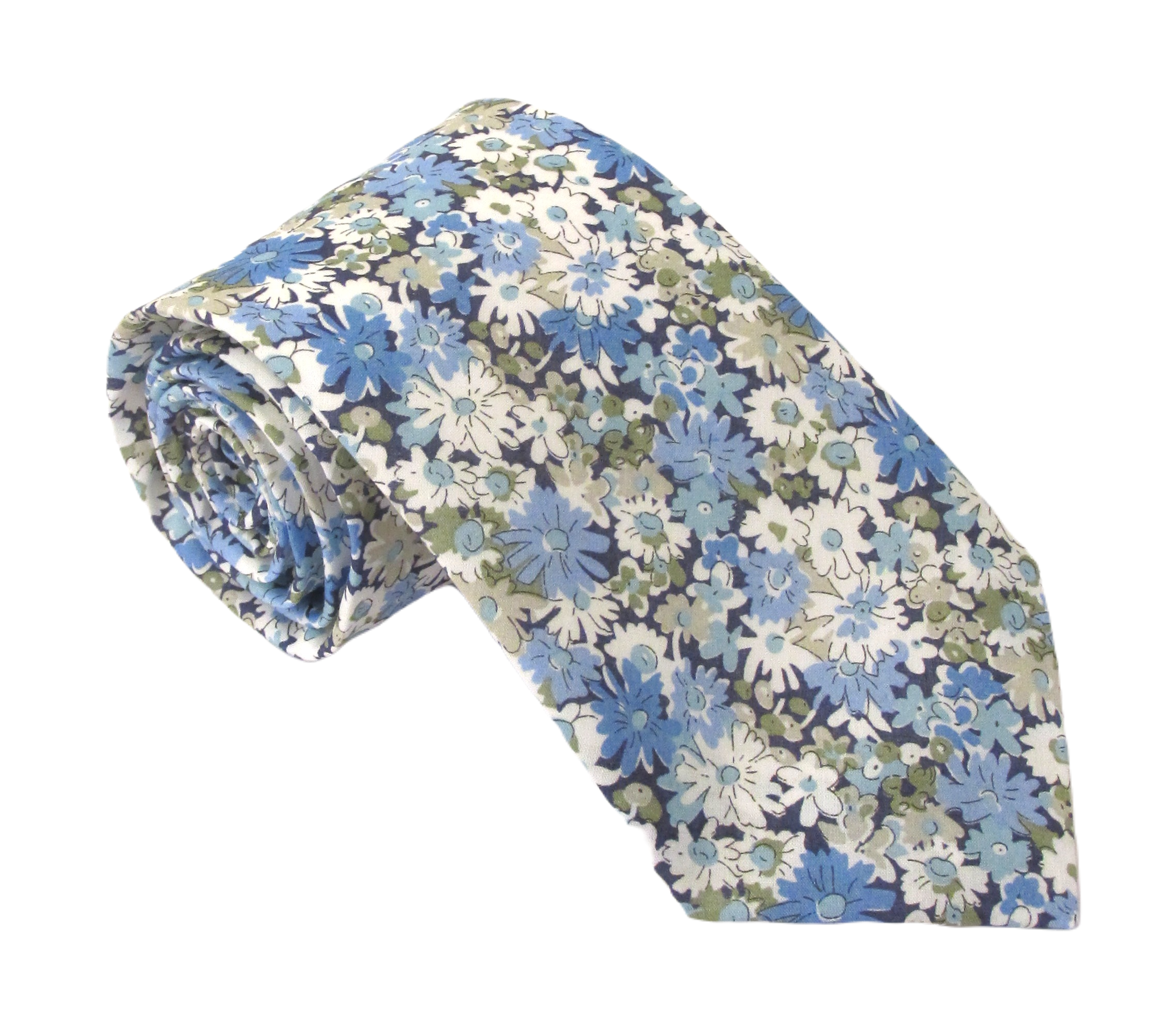 Van Buck - Mens - Libby Cotton Tie Made with Liberty Fabric - Wildvine Clothing, Spalding, Lincolnshire