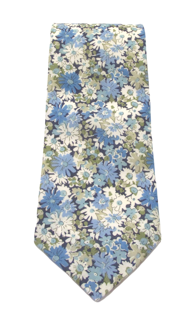 Van Buck - Mens - Libby Cotton Tie Made with Liberty Fabric - Wildvine Clothing, Spalding, Lincolnshire
