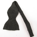 Van Buck - Mens - Black Silk Paisley Self-Tied Bow Tie - Wildvine Clothing, Spalding, Lincolnshire