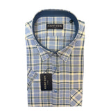 Gurteen - Mens - Seville - Modern Fit / Short Sleeved - Surf Check 831