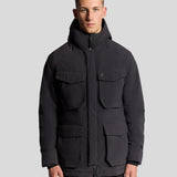 Lyle & Scott - Mens Tactical Wadded Parka - Black Ice X002 - Wildvine Clothing, Spalding, Lincolnshire