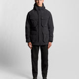 Lyle & Scott - Mens Tactical Wadded Parka - Black Ice X002 - Wildvine Clothing, Spalding, Lincolnshire