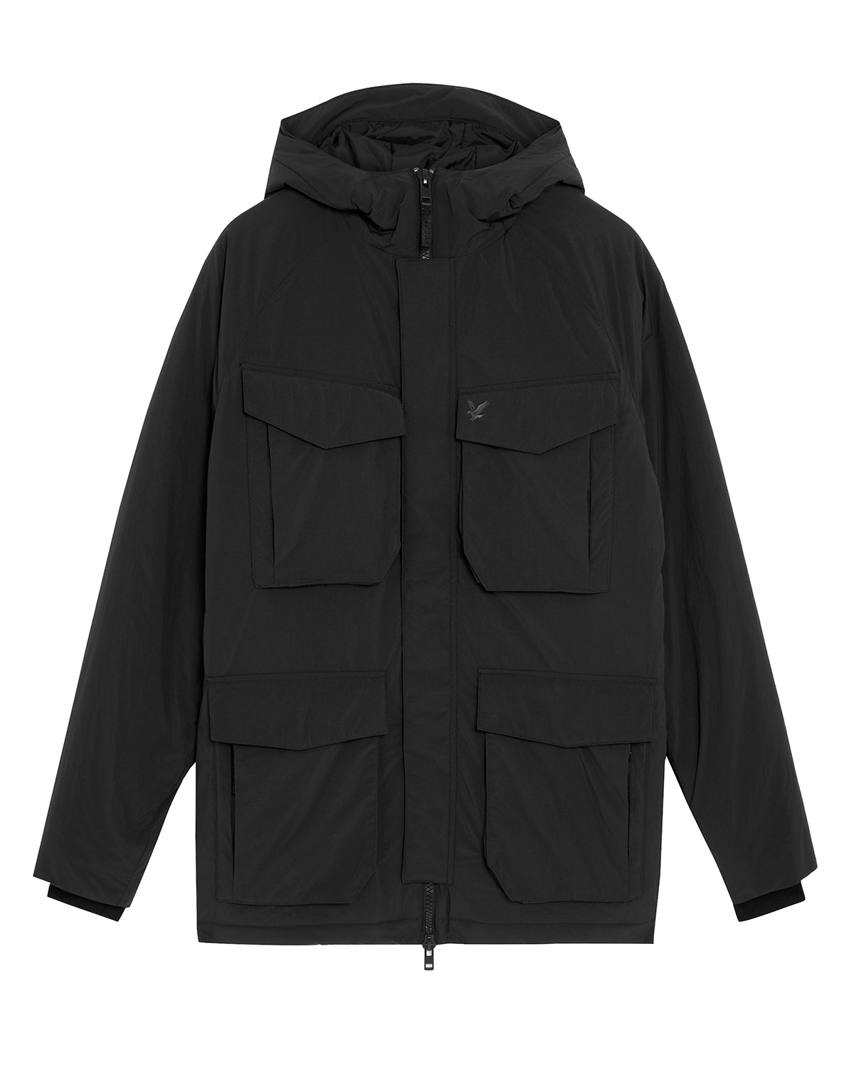 Lyle & Scott - Mens Tactical Wadded Parka - Black Ice X002 - Wildvine Clothing, Spalding, Lincolnshire