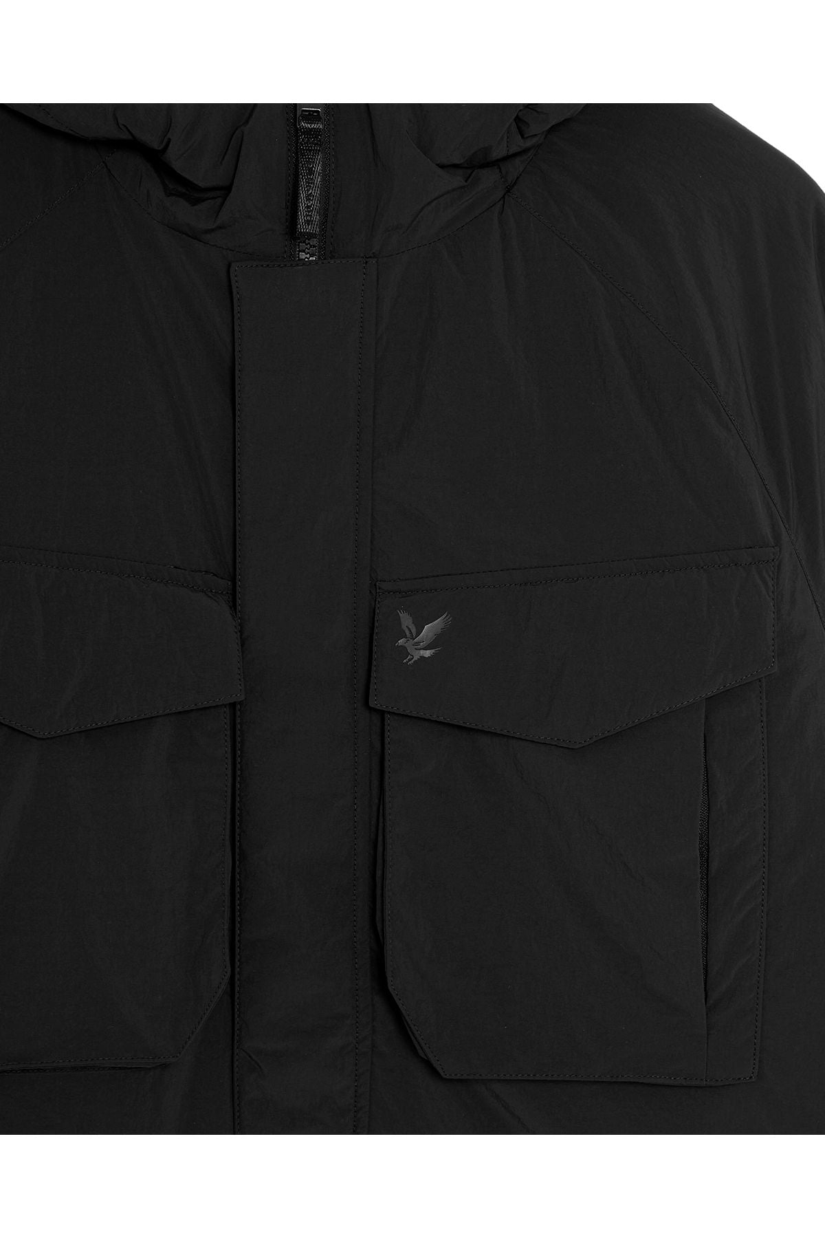 Lyle & Scott - Mens Tactical Wadded Parka - Black Ice X002 - Wildvine Clothing, Spalding, Lincolnshire
