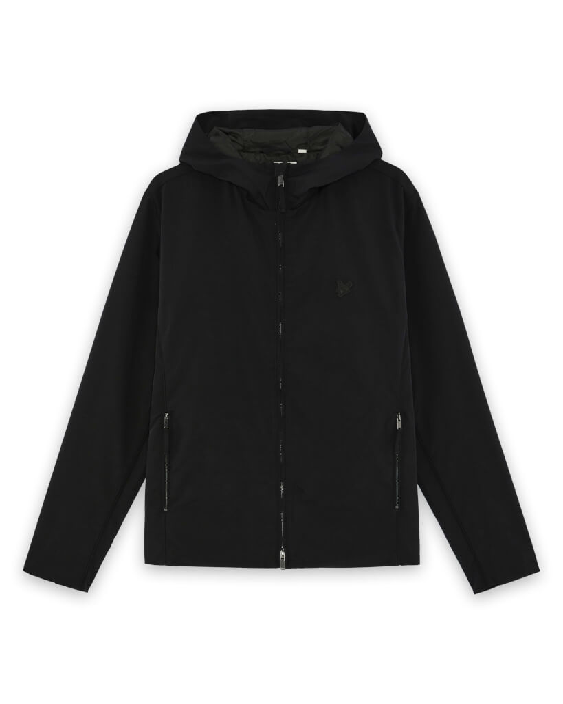 Lyle & Scott - Mens Nylon Zip Through Hooded Jacket - Lacquer JK2441V W835 - Wildvine Clothing, Spalding, Lincolnshire