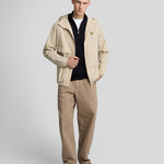 Lyle & Scott - Mens Cotton Merino Quarter Zip Jumper - Jet Black Z865 - Wildvine Clothing, Spalding, Lincolnshire