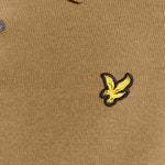 Lyle & Scott - Mens Cotton Merino Long Sleeve Knitted Polo - Tigers Eye X851 - Wildvine Clothing, Spalding, Lincolnshire