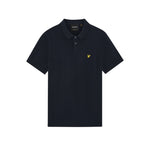 Lyle & Scott - Mens Cotton Short Sleeve Knitted Polo - Dark Navy KN2412V Z271 - Wildvine Clothing, Spalding, Lincolnshire