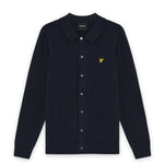 Lyle & Scott - Mens Cotton Knitted Shirt - Dark Navy - KN2415V Z271 - Wildvine Clothing, Spalding, Lincolnshire