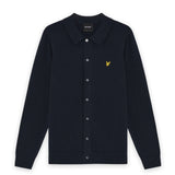 Lyle & Scott - Mens Cotton Knitted Shirt - Dark Navy - KN2415V Z271 - Wildvine Clothing, Spalding, Lincolnshire
