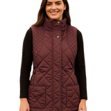 Jane Austin - Ladies Harper Gilet - Brown - Wildvine Clothing, Spalding, Lincolnshire