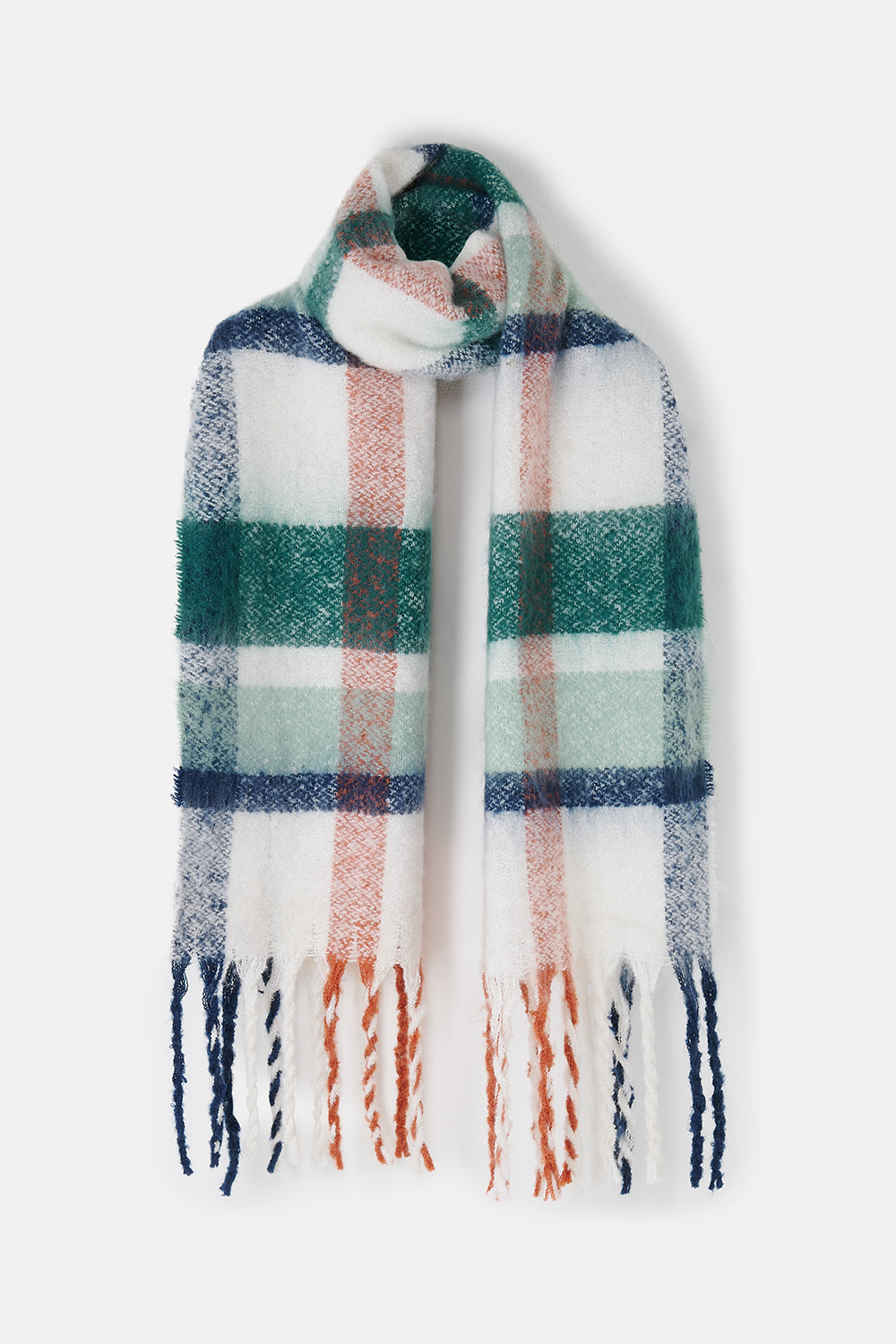 Lighthouse - Ladies Scarf - Sage Rust Navy - Wildvine Clothing, Spalding, Lincolnshire