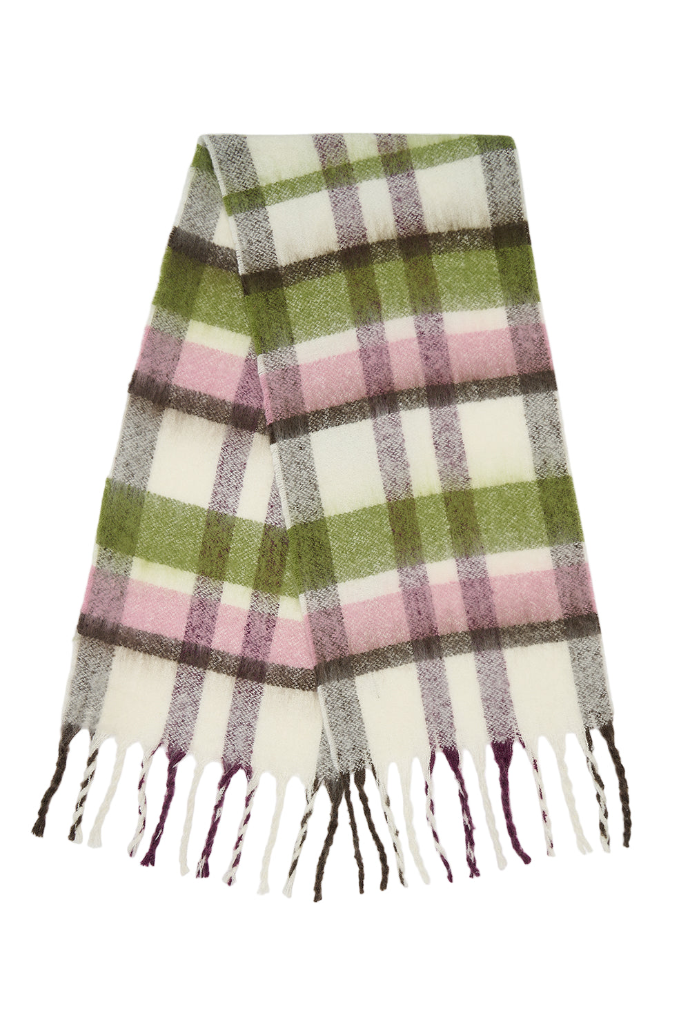 Lighthouse - Ladies Scarf - Sea Kelp Rose Cocoa - Wildvine Clothing, Spalding, Lincolnshire
