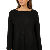 Jane Austin - Ladies Mae Top - Black - Wildvine Clothing, Spalding, Lincolnshire