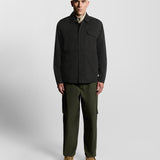 Lyle & Scott - Mens Multi Pocket Overshirt - Jet Black Z865 - Wildvine Clothing, Spalding, Lincolnshire