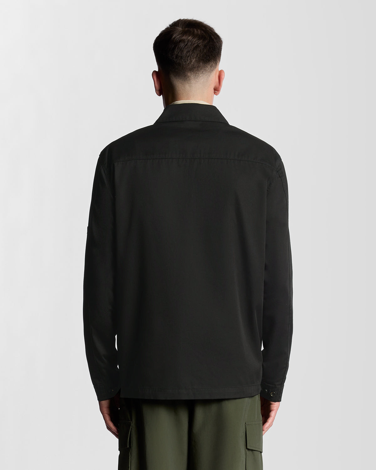 Lyle & Scott - Mens Multi Pocket Overshirt - Jet Black Z865 - Wildvine Clothing, Spalding, Lincolnshire