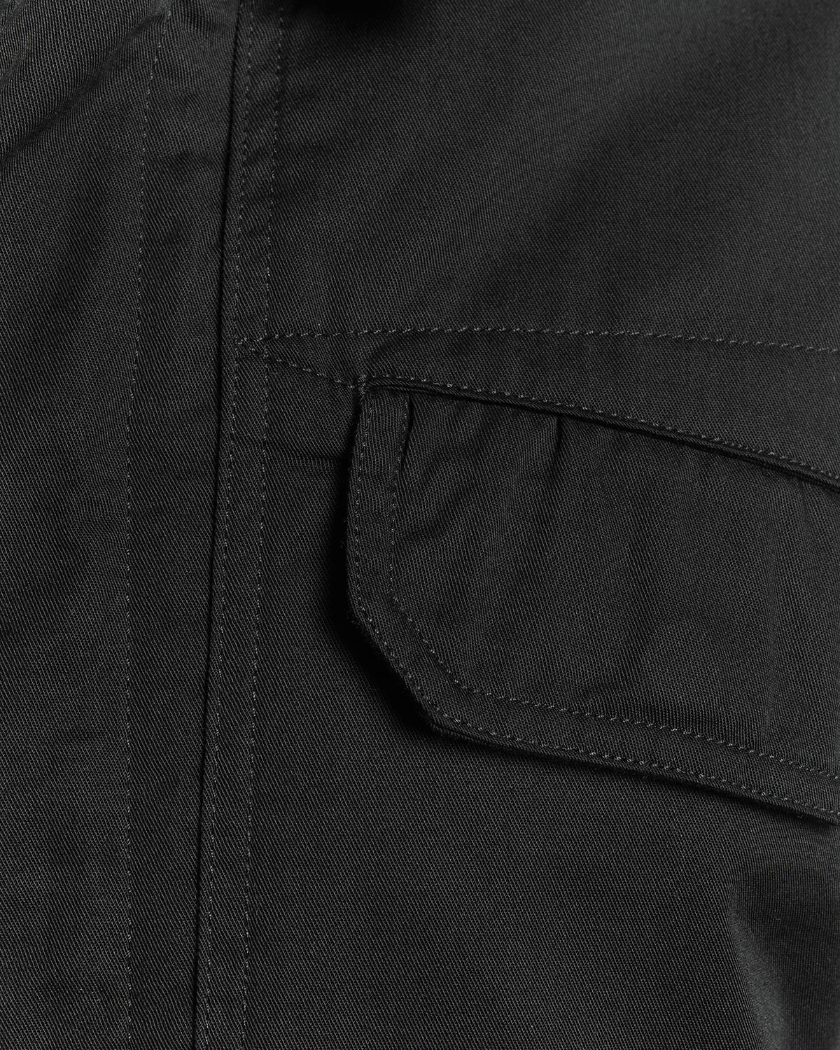 Lyle & Scott - Mens Multi Pocket Overshirt - Jet Black Z865 - Wildvine Clothing, Spalding, Lincolnshire