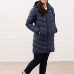 Lighthouse - Ladies Laurel Coat - Navy - Wildvine Clothing, Spalding, Lincolnshire