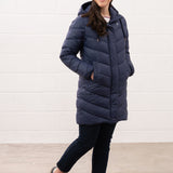 Lighthouse - Ladies Laurel Coat - Navy - Wildvine Clothing, Spalding, Lincolnshire