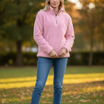 Lighthouse - Ladies Bay Fleece - Pink - Wildvine Clothing, Spalding, Lincolnshire