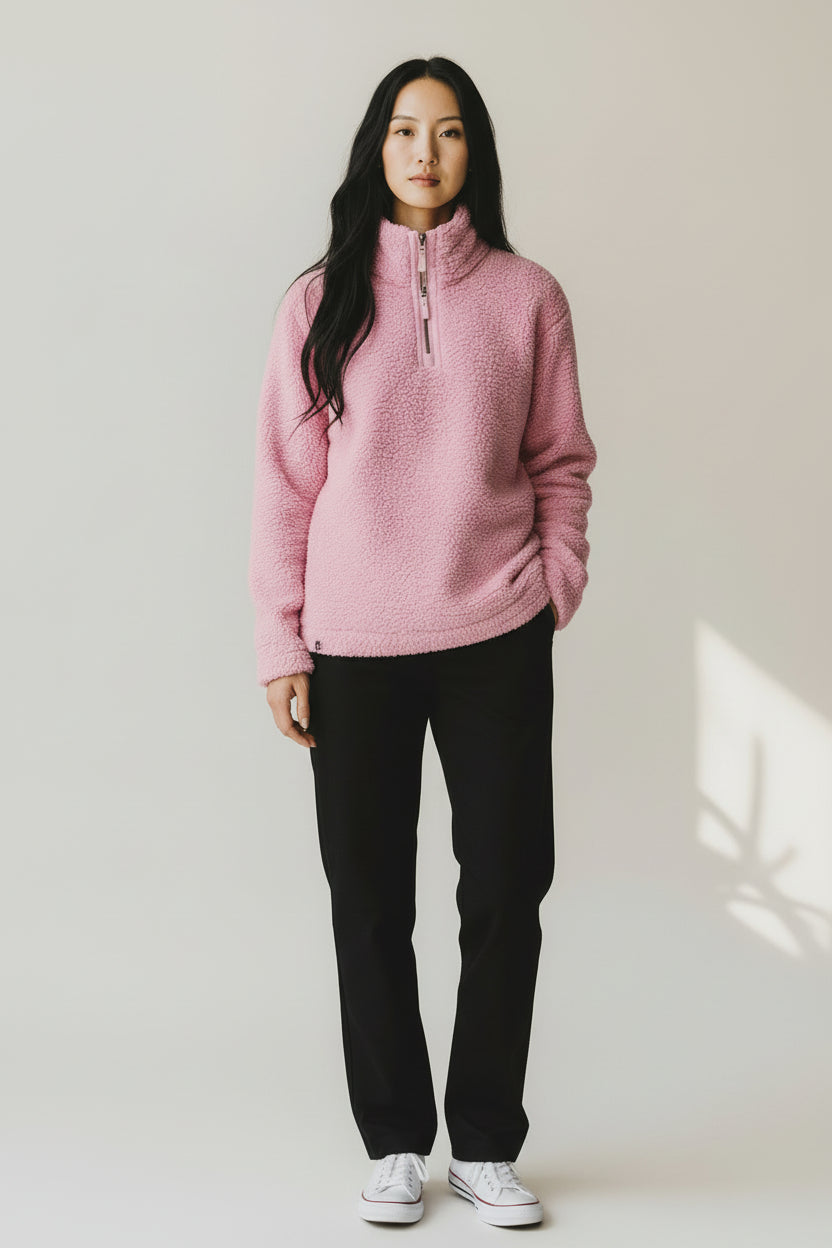 Lighthouse - Ladies Bay Fleece - Pink - Wildvine Clothing, Spalding, Lincolnshire