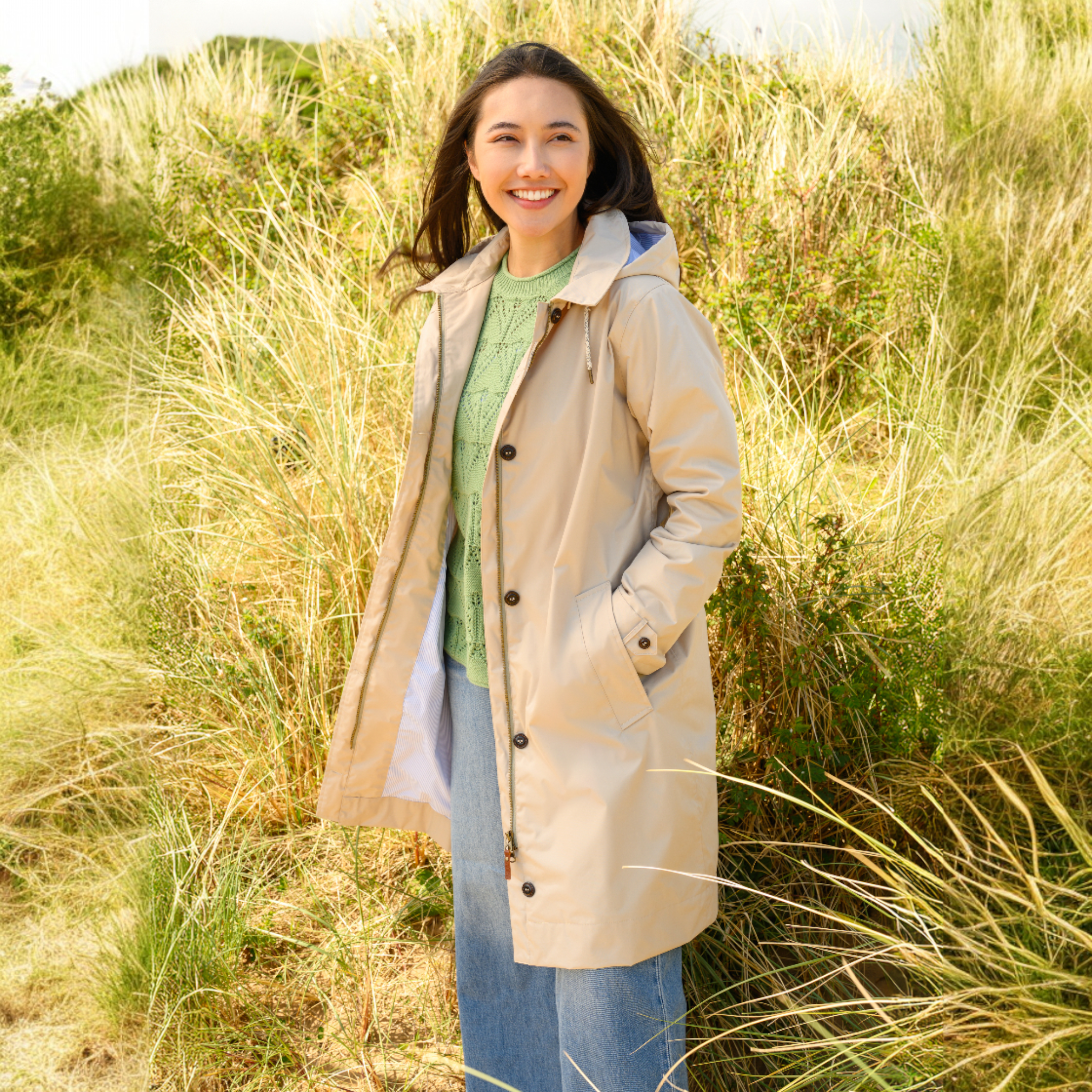 Lighthouse - Ladies Hallie Coat - Clay - Wildvine Clothing, Spalding, Lincolnshire