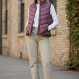 Lighthouse - Ladies Laurel Gilet - Cranberry - Wildvine Clothing, Spalding, Lincolnshire